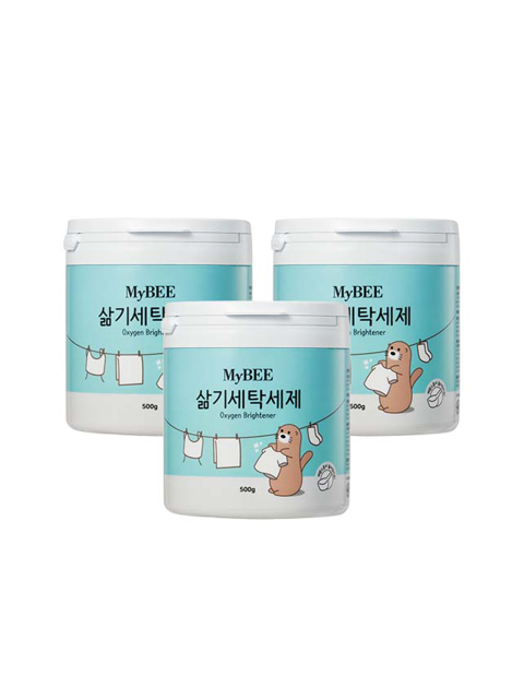 생활용품,생활용품 - 마이비 (Mybee) - 삶기세탁세제 용기(500g) 3개