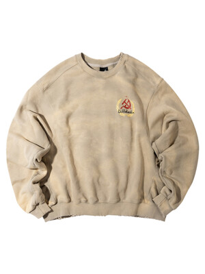 CLUB CLUB CLUB PARTY SWEATSHIRT_BEIGE