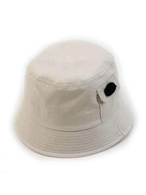 모자,모자 - 유니버셜 케미스트리 (Universal chemistry) - Pocket Beige Drop Bucket Hat 버킷햇