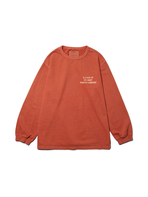 티셔츠,티셔츠,티셔츠,티셔츠 - 라모랭 (Ramolin) - CMPC Pigment Long Sleeve Flush Orange