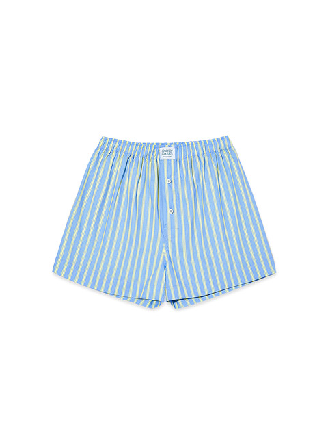 라운지웨어,라운지웨어 - 스내피커들 (SnappyCuddle) - Chilling Stripe Shorts (Blue)