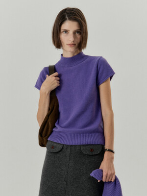 Cashmere Cap Sleeve NT_(Purple)
