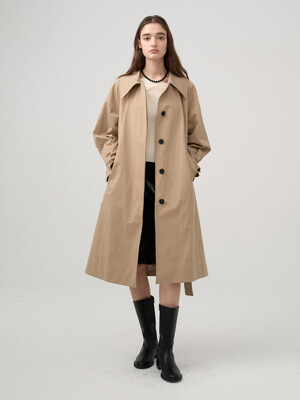 Big Collar Point Volume Sleeve Trench Coat NEW4SR201_91