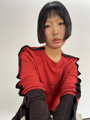 line objet top _ red