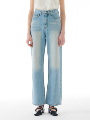 SEMI WIDE JEANS SKY BLUE