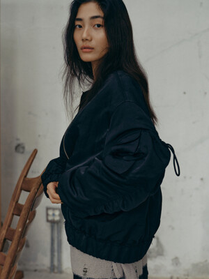 MA-1 Bomber Jacket Black_F243JP01