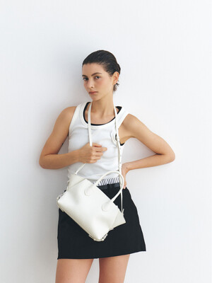 [샘디PICK] TYE TOTE BAG (WHITE)