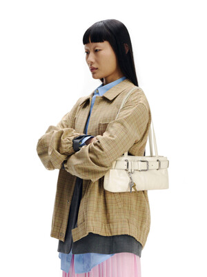 SHOULDER BROCLE MINI [STONE CREAM]