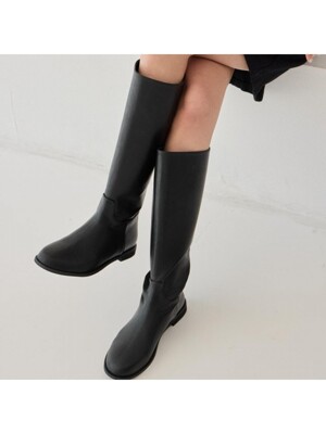 포멜 라일리 롱부츠 BLACK 3cm