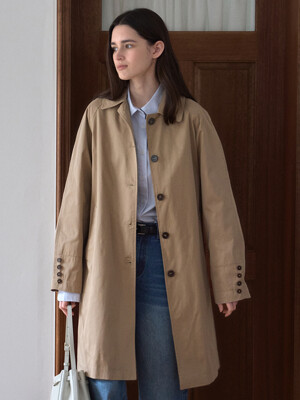 ANNEE TRENCH COAT  [BEIGE]
