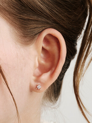 [sv925] airship cubic earring