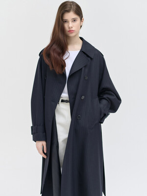 25SN double trench coat [NA/ST]