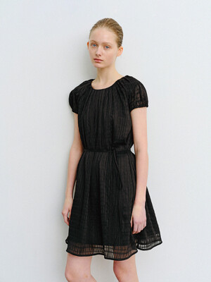 TVR CHECK VOLUME DRESS_2COLORS