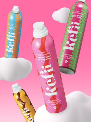 케피 버블클렌저 300ml 2종 누들&레이저 거품놀이 목욕놀이