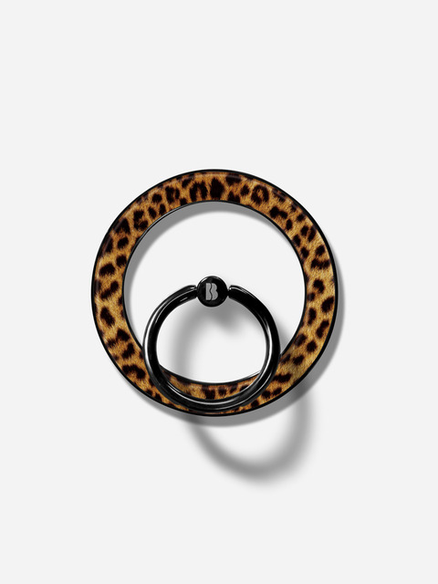브리즈피 LEOPARD - 맥세이프 링 그립 - 애니멀 프린트 컬렉션