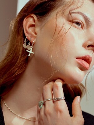 Signature layered mini Earring