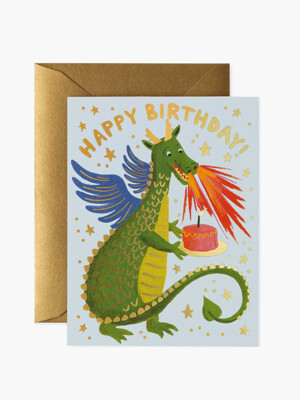 Birthday Dragon Card 생일 카드