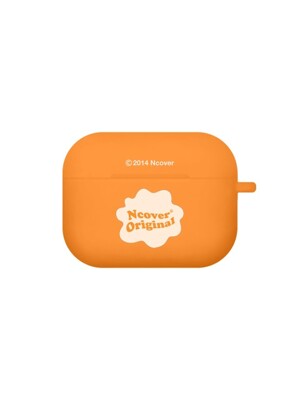 Cloud shape logo-orange(airpods pro jelly)