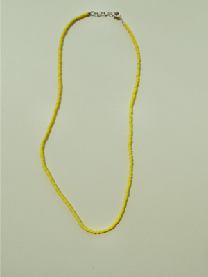 Yellowy necklace