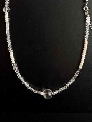 bubble pearl necklace 진주목걸이