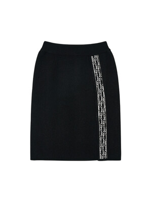 Signature Piping Knitted Skirt