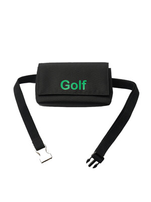 golf hip sack bag_black