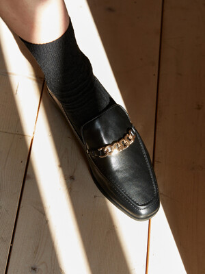 HARVEY Chained 2way loafer - 5color 1.5cm 체인 클래식 로퍼 바부슈