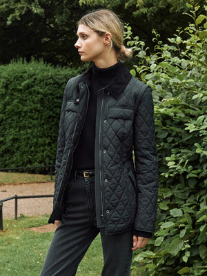 [City Outdoor] Detachable Sleeves Quilted Jacket_2color