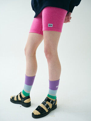 MMCW BIKE SHORTS/PINK