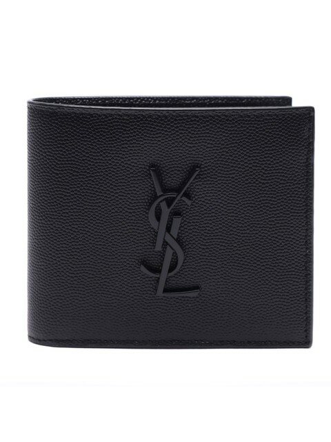 럭셔리백 - 생 로랑 (Saint Laurent) - 23SS 남성 모노그램 블랙로고 반지갑 (453276_BTY0U_1000_23S)