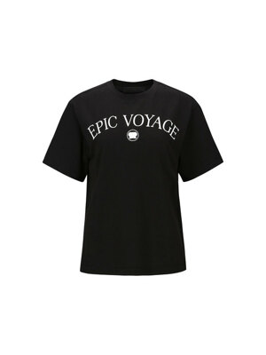 EPIC VOYAGE-PRINT T-SHIRT (BLACK)