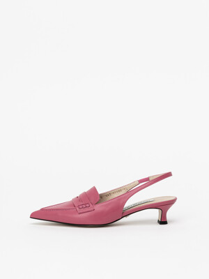 Fronde Slingback Pumps in Rosee Pink