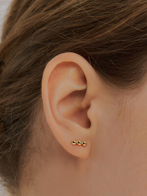 simple ball earring