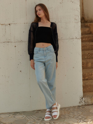 STRAIGH JEANS / LIGHT INDIGO