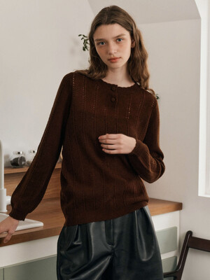 WD_Mohair classic pullover sweater