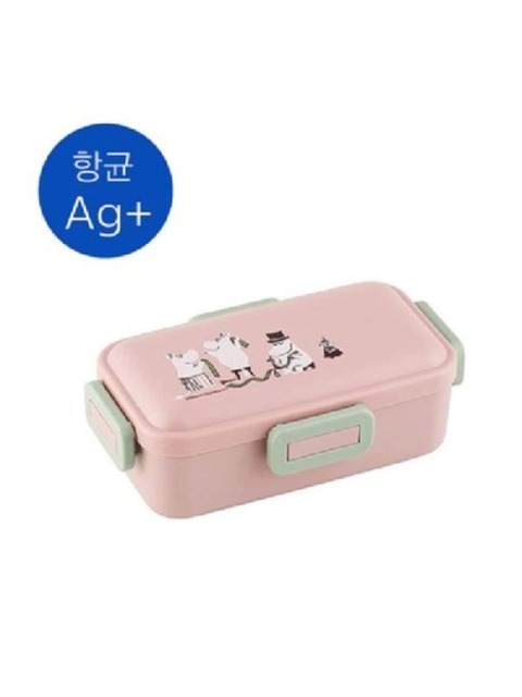 키친 - 키티야 (kittyya) - 무민 스모키 컬러 돔형 1단 사면결착 도시락 530ML