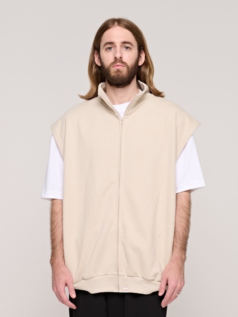 아우터 - 카고브로스 (CARGOBROS) - CB HEAVY SWEAT VEST (BEIGE)
