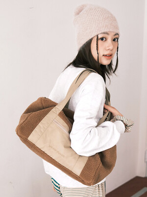 Shearing duffle bag_brown