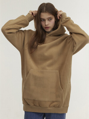 Napping Hood Long Sweatshirt_Beige