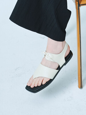 Andy lace sandals(Cream)