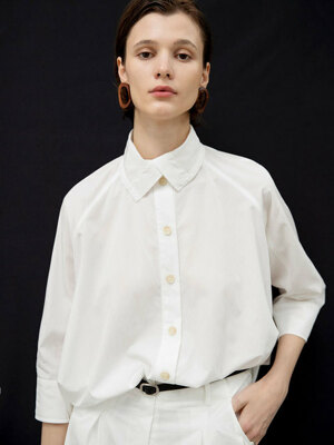 [리퍼브]Susannah shoulder-darted cotton shirts