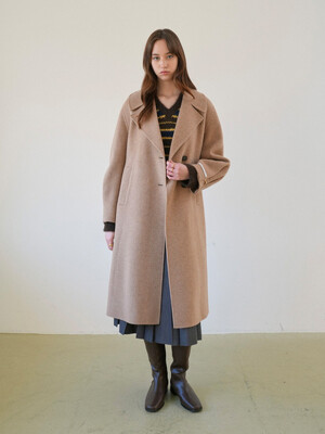 A-line Silhouette Handmade Coat NEW4WHA26_91