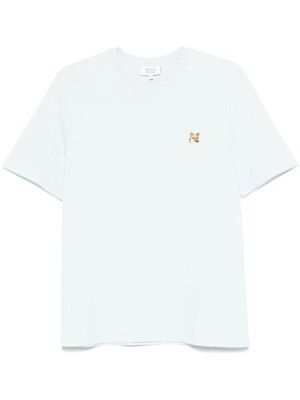 25SS 메종키츠네 반팔 티셔츠 LM00104KJ00080072 CIRRUS BLUE DOM