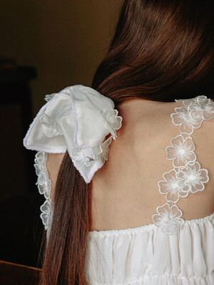 CHERRY BLOSSOM SHEER SCRUNCH_TT5S711IV