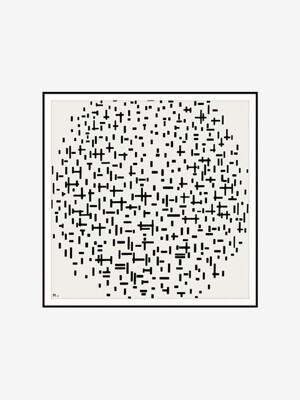 액자 - 피에트 몬드리안/ Composition in Line Second State