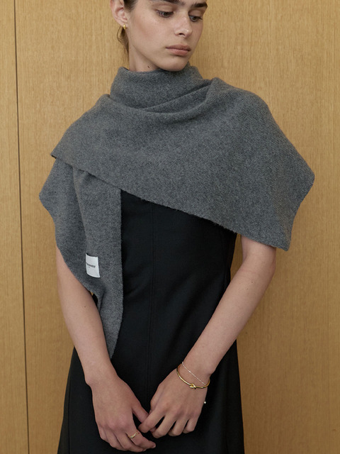 러브미몬스터 Hugging Triangle Wool Muffler_4COL (L253MMF010)