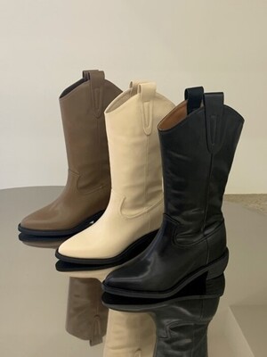 101 vegan western boots (7colors)