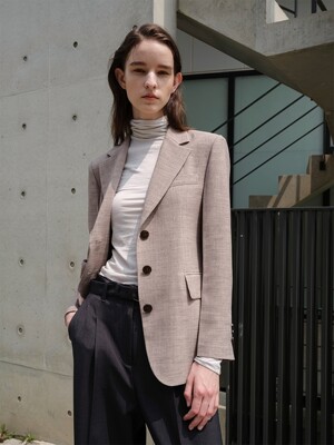 three-button slim jacket JWJKLI0200