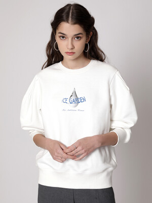 Water `drop` Graphic Sweatshirt
