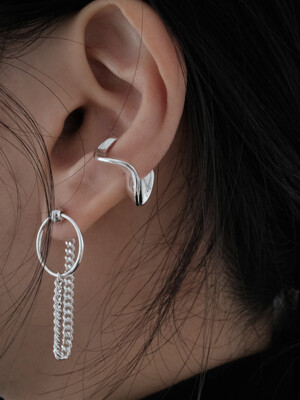 Ball chain earring